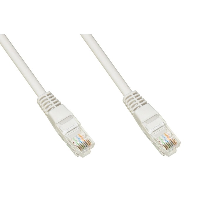 CAVO DI RETE DRITTO UTP CAT.5E 1 MT NON SCHERMATO (LK5U10)