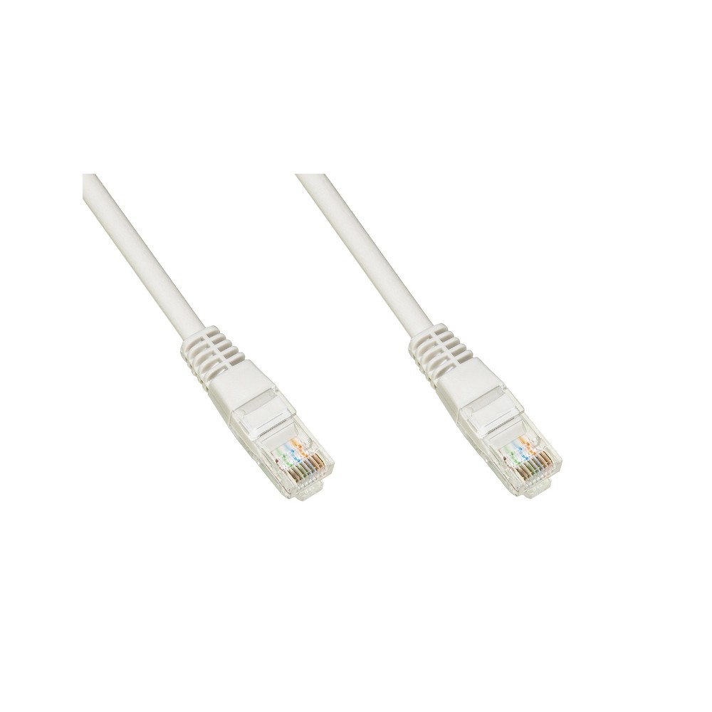 CAVO DI RETE DRITTO UTP CAT.5E 1 MT NON SCHERMATO (LK5U10)