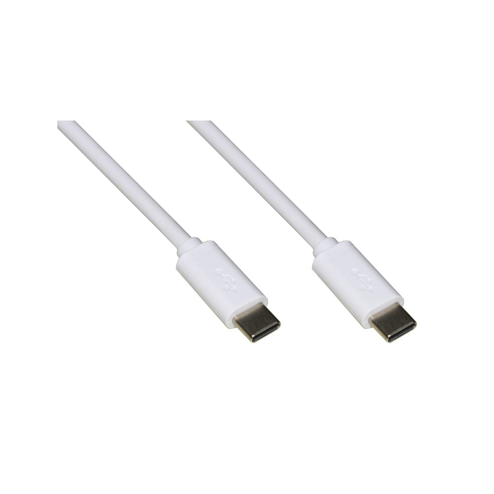 CAVO USB 2.0 USB-C MASCHIO/MASCHIO MT 2 BIANCO (LKCC202W)