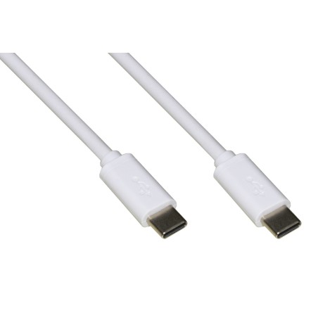 CAVO USB 2.0 USB-C MASCHIO/MASCHIO MT 2 BIANCO (LKCC202W)