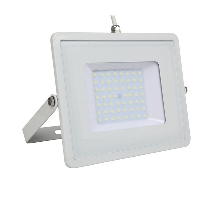 LAMPADA LED FARO 50W PROIETTORE SMD SAMSUNG CHIP CORPO BIANCO 300K (21409)