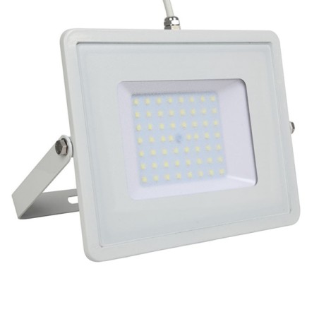 LAMPADA LED FARO 50W PROIETTORE SMD SAMSUNG CHIP CORPO BIANCO 300K (21409)