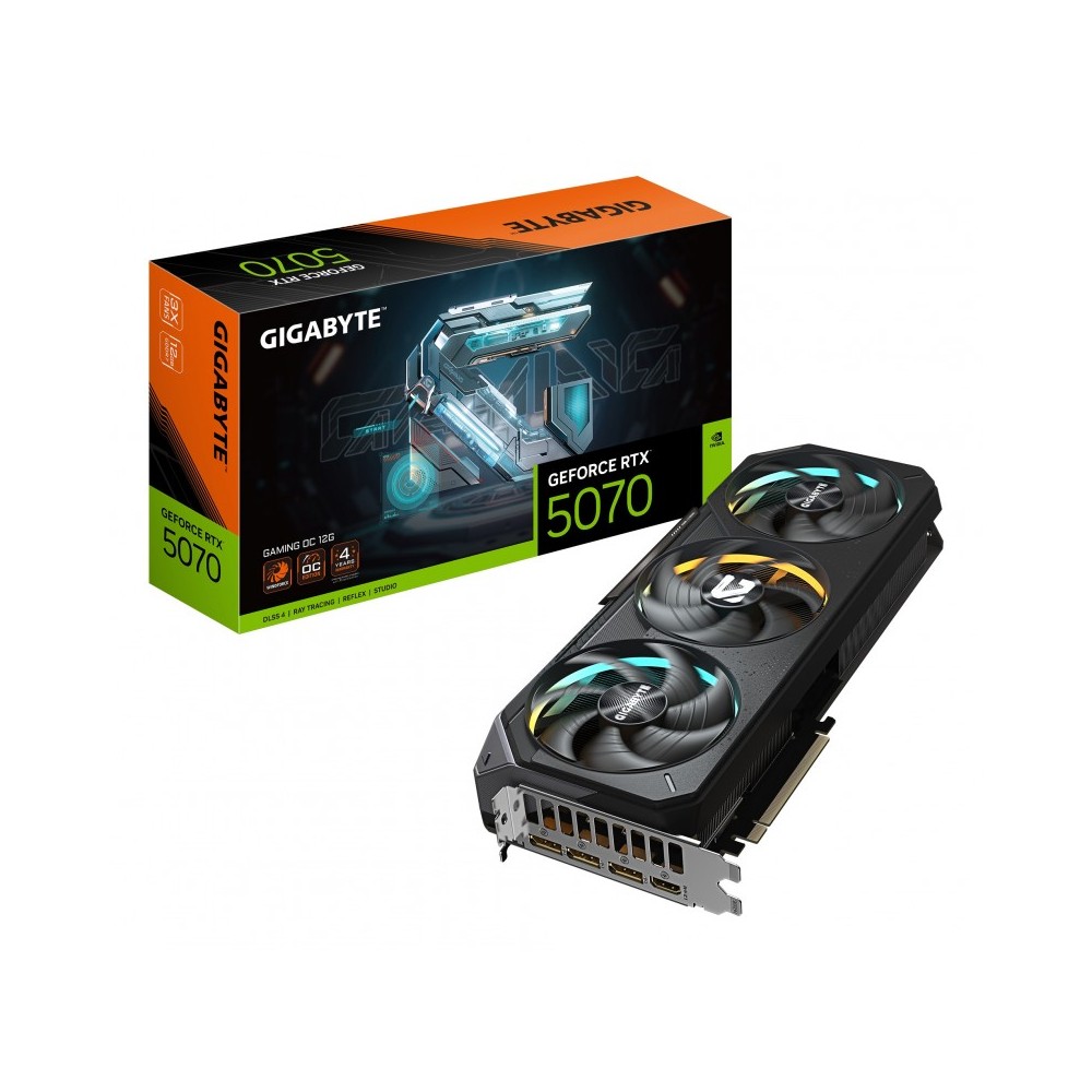 SCHEDA VIDEO GEFORCE RTX 5070 GAMING OC 12 GB (GV-N5070GAMING OC-12GD)