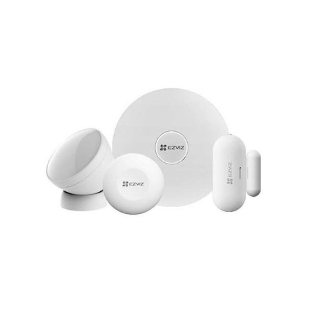 KIT ALLARME A3 - CENTRALINA SENSORE PIR APERTURA/CHIUSURA PULSANTE ZIGBEE (EZVCSB1)