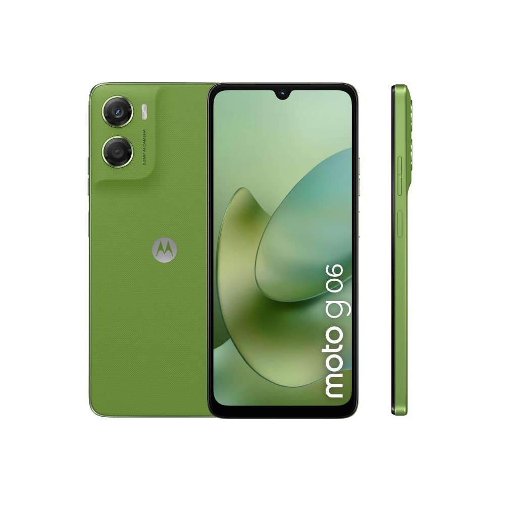 SMARTPHONE MOTO G06 4G 4+256GB DUAL SIM TAPESTRY GREEN VERDE