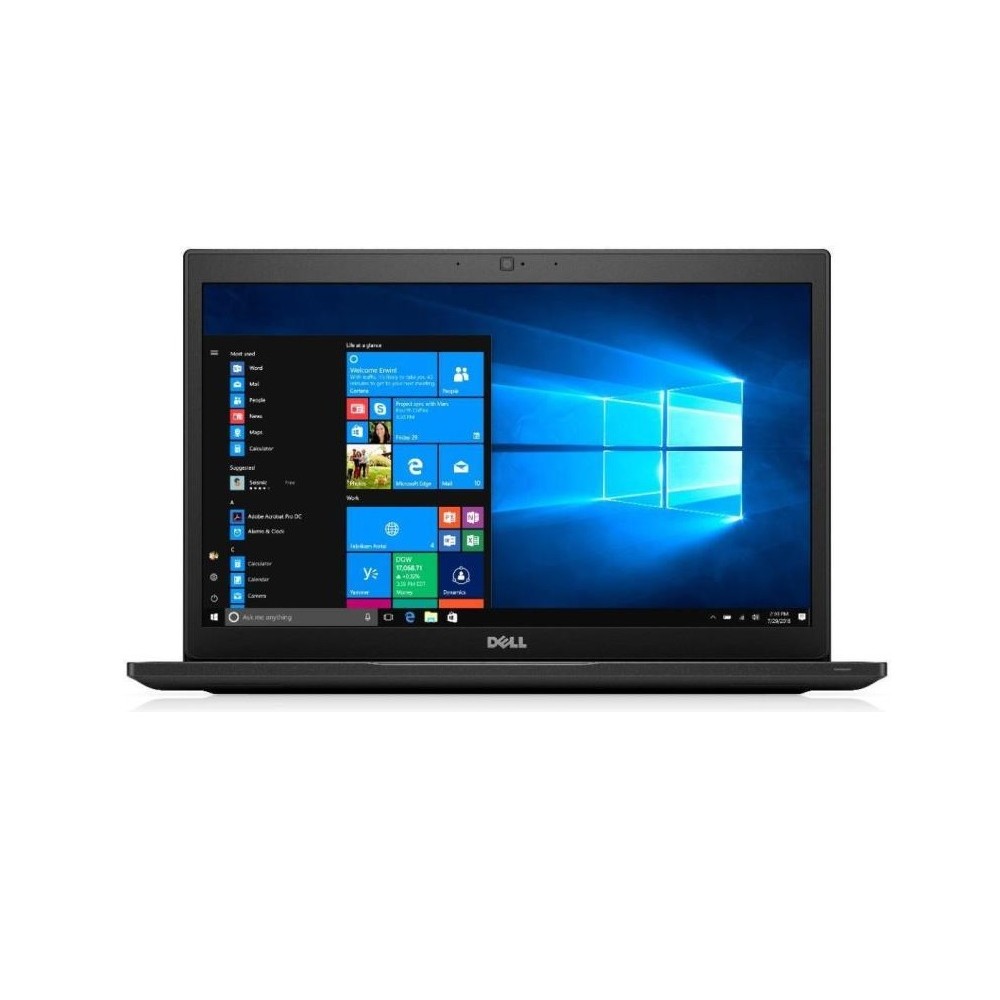 NOTEBOOK LATITUDE 7480 14" INTEL CORE I7-6600U 16GB 512GB SSD WINDOWS COA - RICONDIZIONATO - GAR. 6 MESI - GR.A/A-