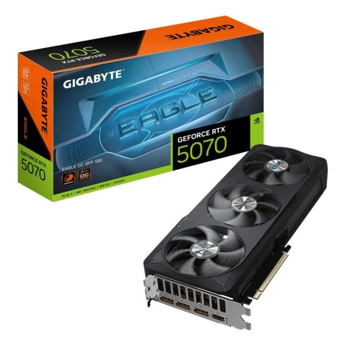SCHEDA VIDEO GEFORCE RTX 5070 EAGLE OC SFF 12 GB (GV-N5070EAGLE OC-12GD)