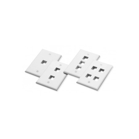PLACCA 503 BIANCA PER 2 KEYSTONE (NW-FP503-2WH)