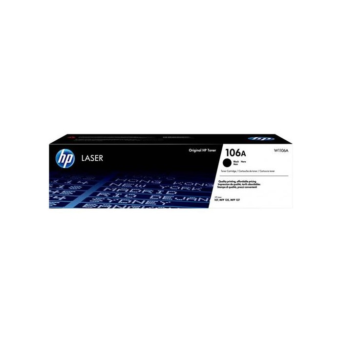 TONER ORIGINALE 106A (W1106A)
