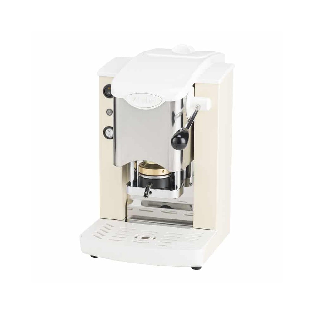 MACCHINA DA CAFFE' A CIALDE PLAST SLOT INOX BIANCO OTTONE (SIBIABBASOTT)