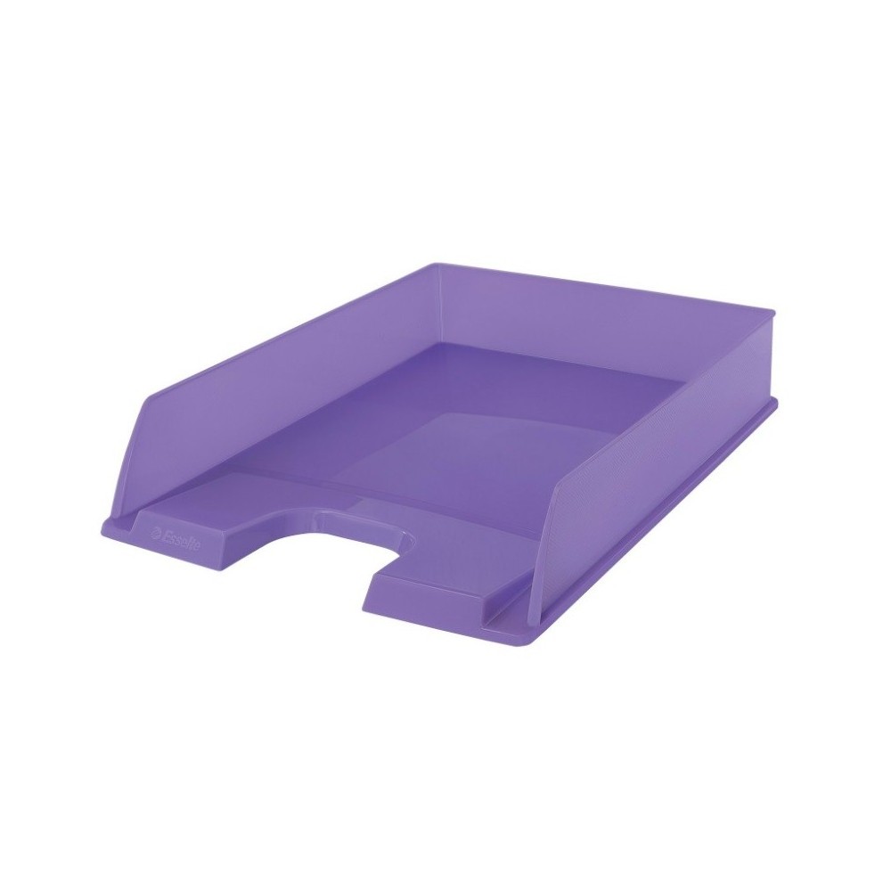 VASCHETTA PORTA DOCUMENTI/CORRISPONDENZA DA SCRIVANIA A4 VIOLA LAVANDA