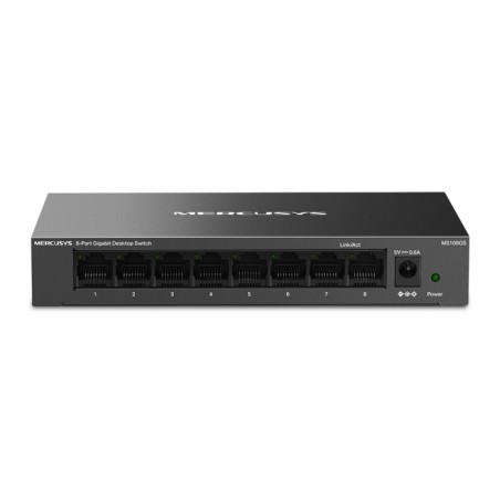 HUB SWITCH RETE 8 PORTE 10/100/1000 MS-MS108GS