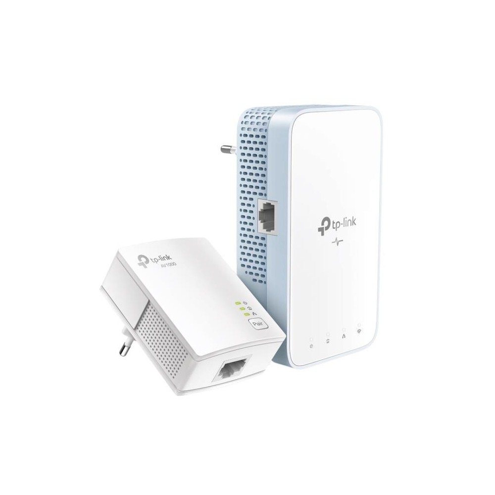 KIT ADATTATORE DI RETE POWERLINE TL-WPA7517 AV1000 WIFI AC750