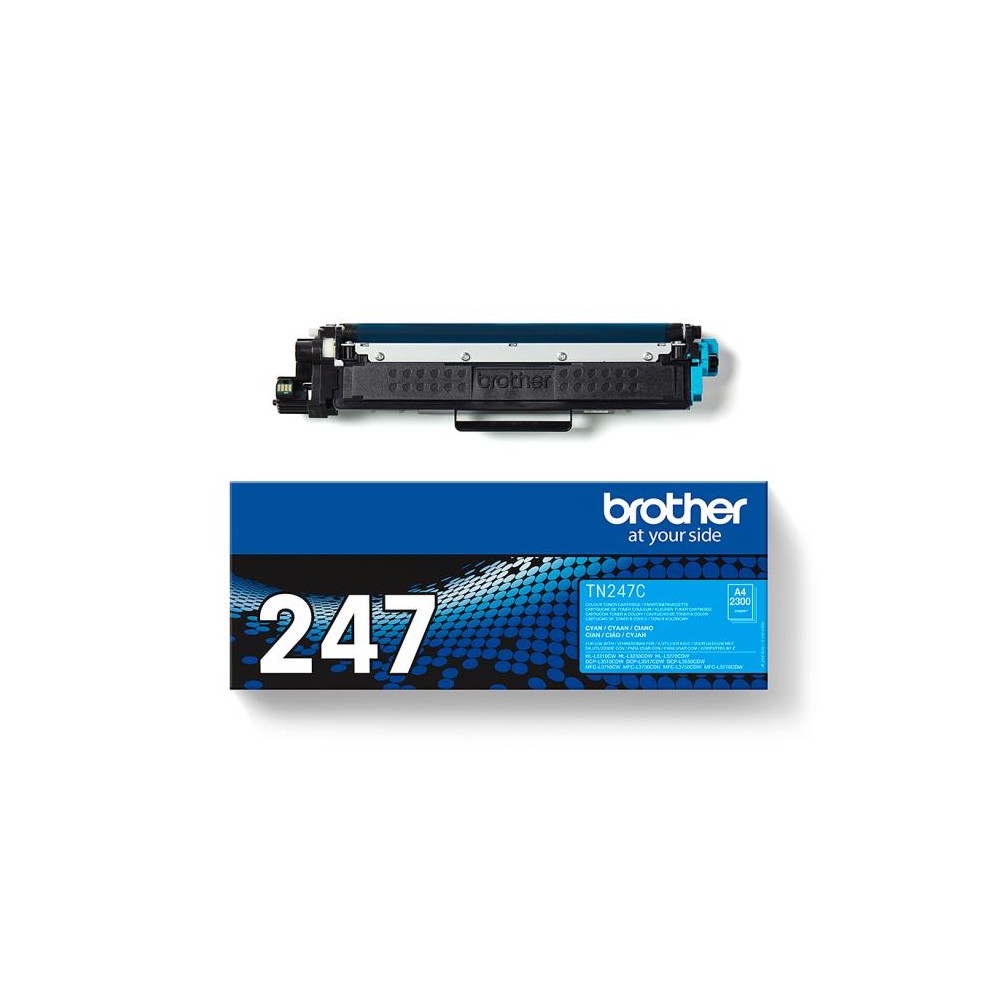TONER ORIGINALE TN247C CIANO