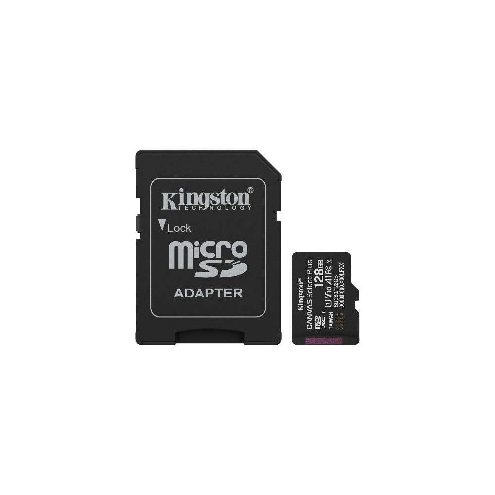 TRANS FLASH 128 GB CANVAS SELECT PLUS (SDCS3/128GB) CLASS 10