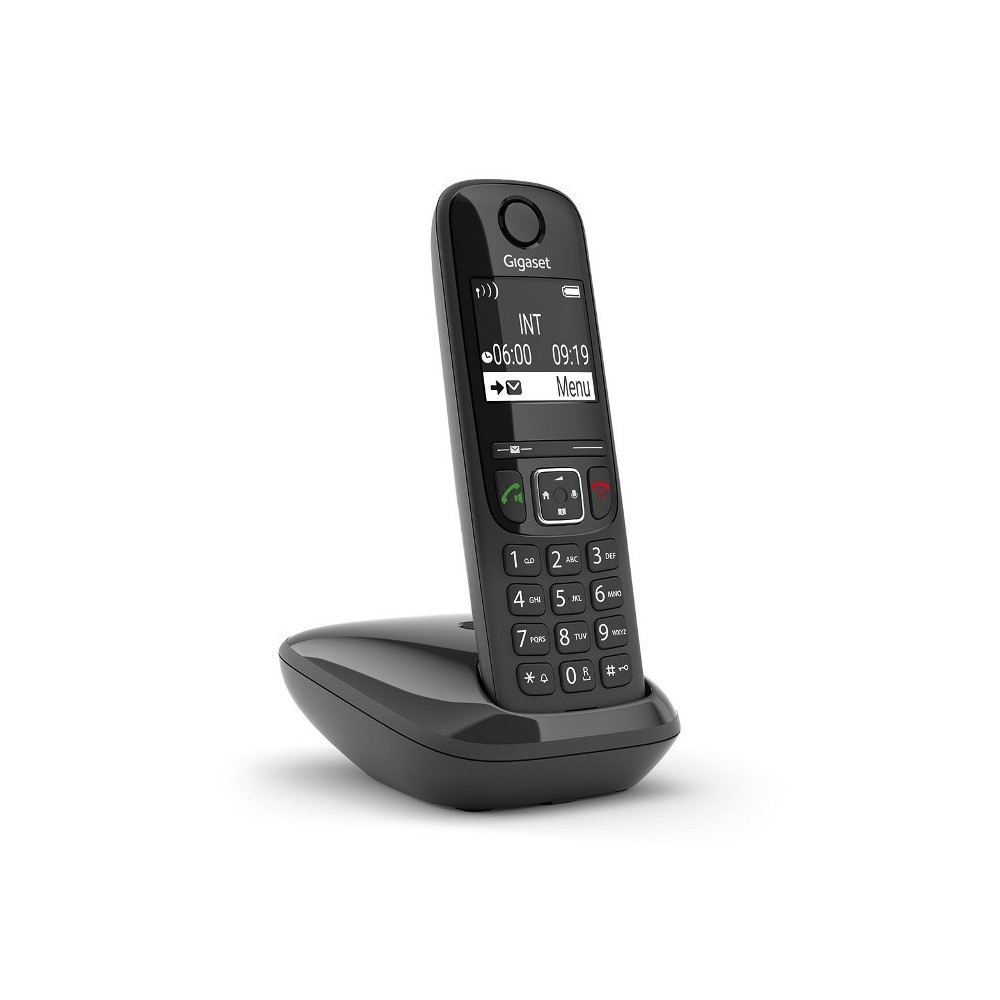 TELEFONO CORDLESS GIGASET AS690 NERO (S30852-H2816-K101)