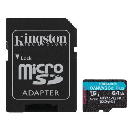 TRANS FLASH 64 GB CANVAS GO PLUS (SDCG4/64GB) CLASS 10 CON ADATTATORE