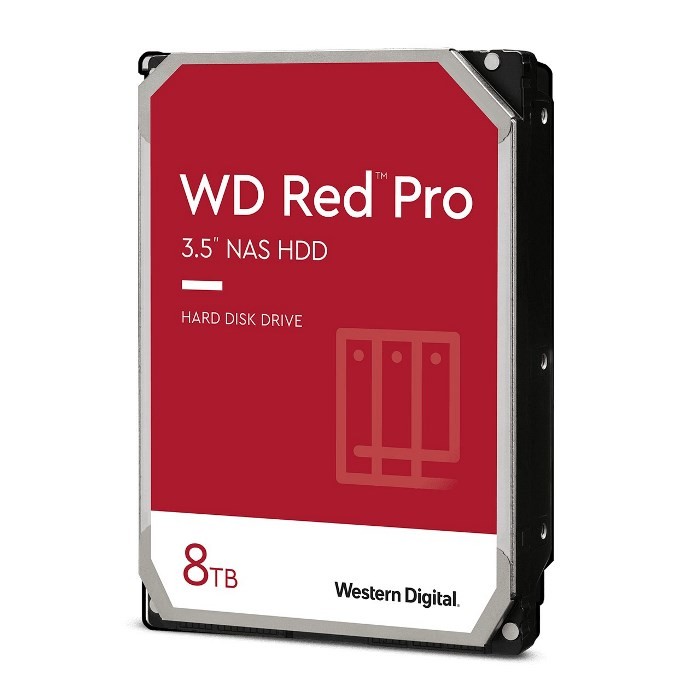 HARD DISK RED PRO 8 TB SATA 3 3.5" PER NAS (WD8005FFBX)