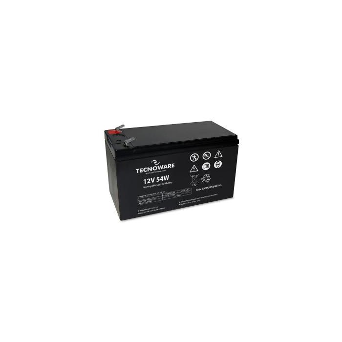 BATTERIA AL PIOMBO 12V 11AH 54W FASTON 6.3MM LONG LIFE (EACPE12V54WTWL)