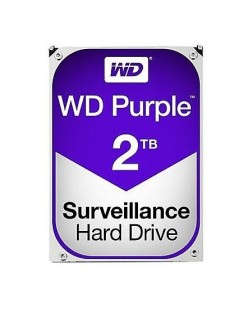 HARD DISK PURPLE 2 TB SATA 3 3.5" (WD20PURZ)