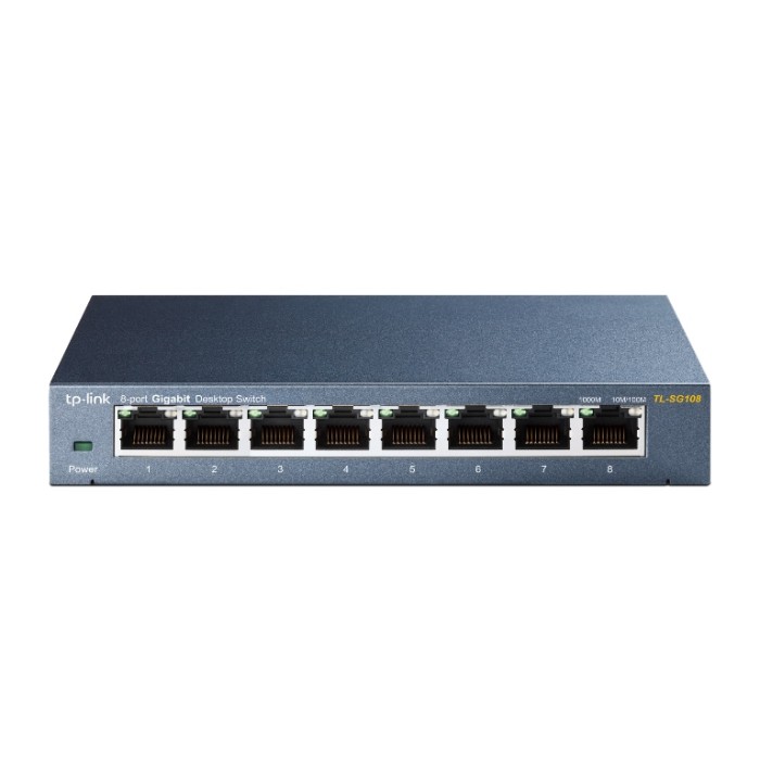 SWITCH RETE 8 PORTE 10/100/1000 TL-SG108 V3