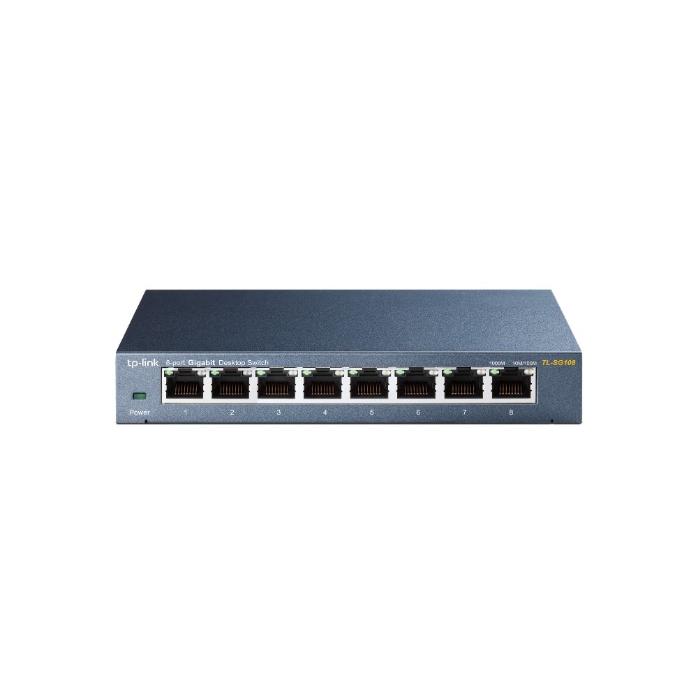 SWITCH RETE 8 PORTE 10/100/1000 TL-SG108 V3