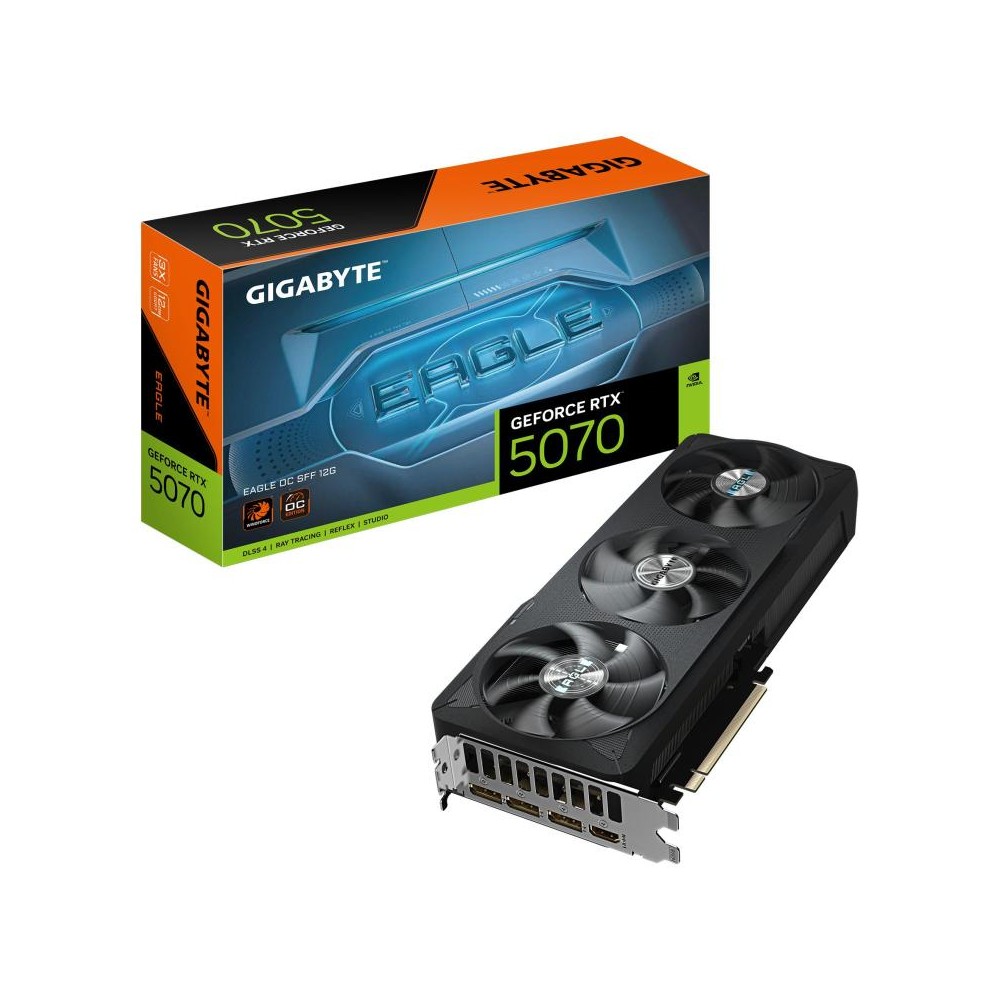 SCHEDA VIDEO GEFORCE RTX 5070 EAGLE OC SFF 12 GB (GV-N5070EAGLE OC-12GD)