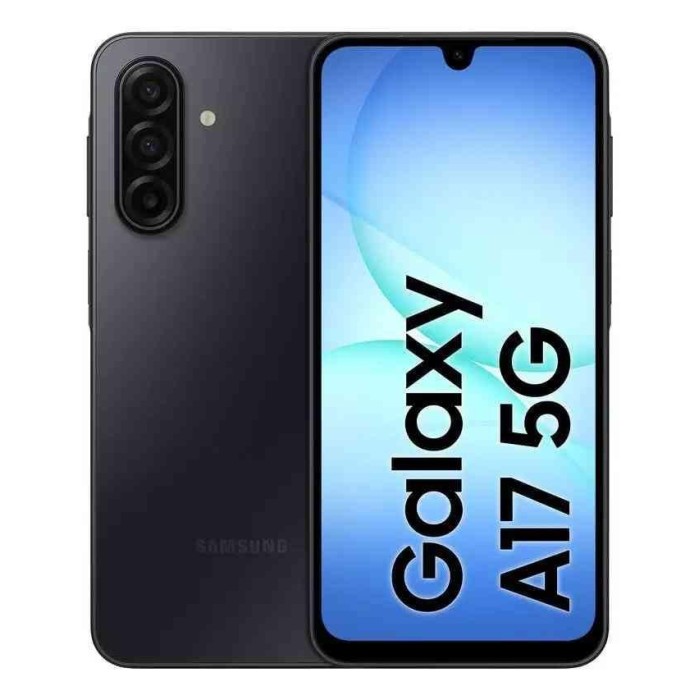 SMARTPHONE GALAXY A17 - 4+128GB 5G BLACK NERO (SM-A176BZKAEUE)