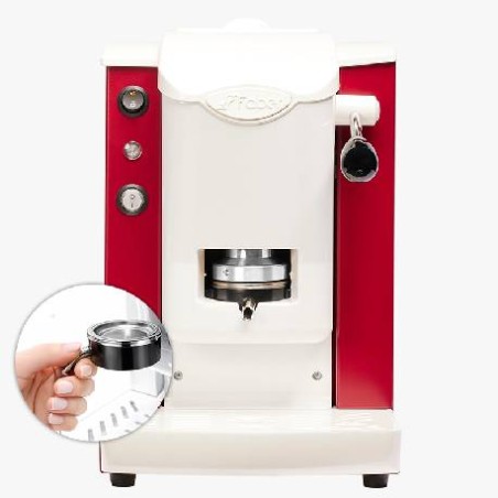 MACCHINA DA CAFFE' A CIALDE SLOT PLAST LITE2.1 BORGOGNA/BIANCO (SPBORBLT2.1)