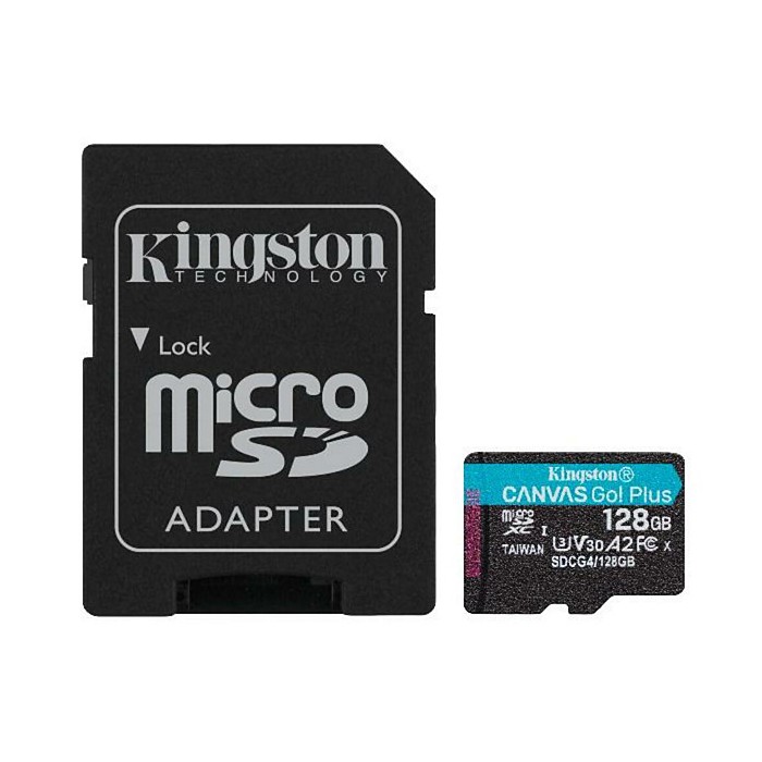 TRANS FLASH 128 GB CANVAS GO PLUS (SDCG4/128GB) CLASS 10