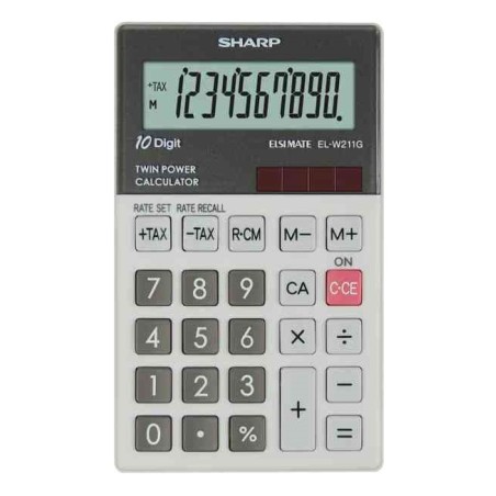 CALCOLATRICE FINANZIARIA SH-ELW211GGY GRIGIO