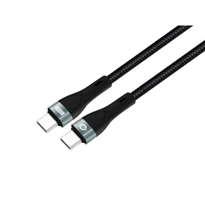 CAVO RICARICA RAPIDA RAPIDA USB TIPO-C PD 3.0 100W (ETTA01B12)