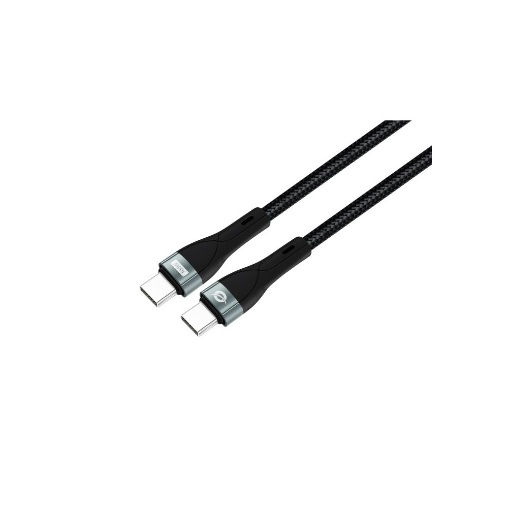 CAVO RICARICA RAPIDA RAPIDA USB TIPO-C PD 3.0 100W (ETTA01B12)