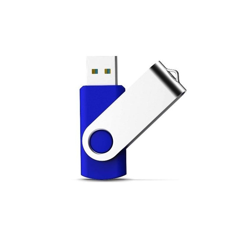 PEN DRIVE 16GB BLU BULK - IDEALE PER SERIGRAFIA - USB