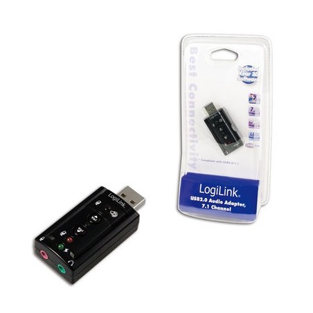 SCHEDA AUDIO ESTERNA 7.1 USB (UA0078)