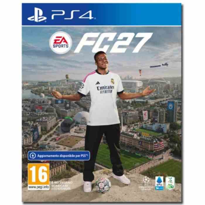 VIDEOGIOCO EA SPORTS FC 27 ITA - PER PLAYSTATION 4 PS4