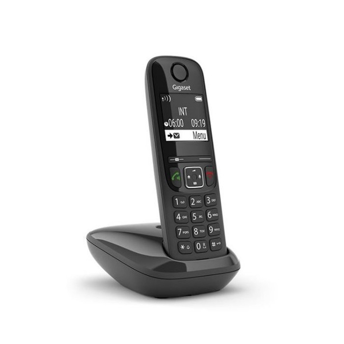 TELEFONO CORDLESS GIGASET AS690 NERO (S30852-H2816-D201)