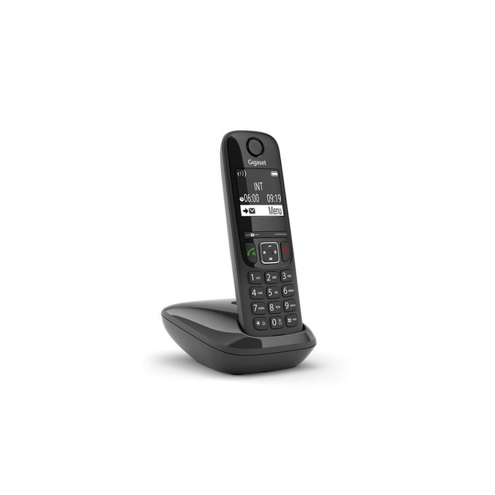 TELEFONO CORDLESS GIGASET AS690 NERO (S30852-H2816-D201)