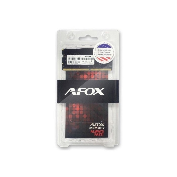 MEMORIA SO-DDR4 8 GB PC2666 (1X8) (AFSD48FK1P)