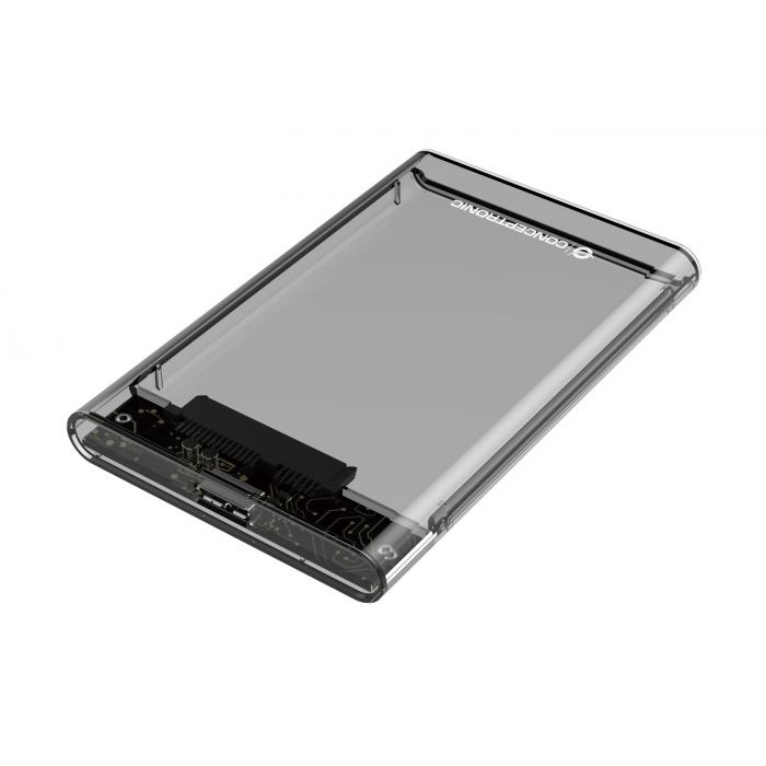 BOX ESTERNO PER HD 2,5" SATA USB 3.0 (DANTE03T) TRASPARENTE