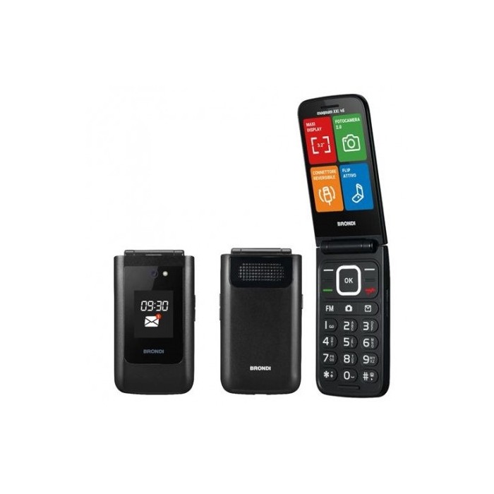 CELLULARE MAGNUM 4 XXL DUAL SIM GUNMETAL GREY GRIGIO