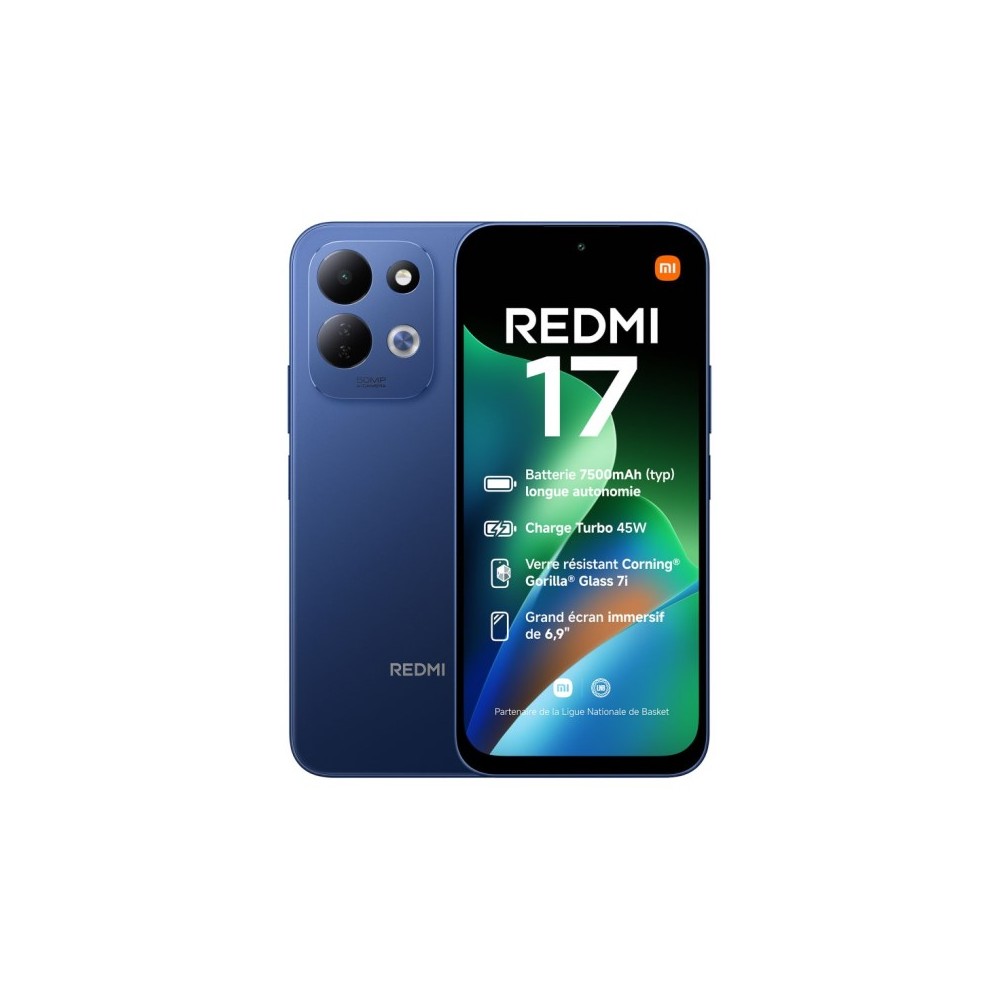 SMARTPHONE REDMI 17 4G - 4+128GB DEEP BLUE