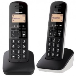 TELEFONO CORDLESS KX-TGB612JTW DUO NERO