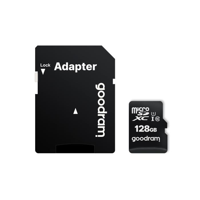 TRANS FLASH MICRO SDXC 128 GB CLASS 10 CON ADATTATORE (M1AA-1280R12)