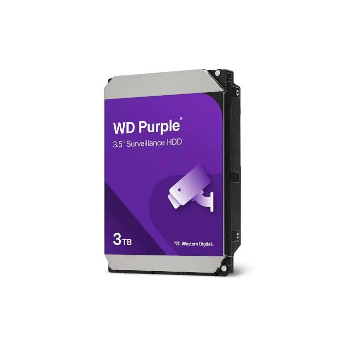 HARD DISK PURPLE 3 TB SATA 3 3.5" (WD34PURZ)