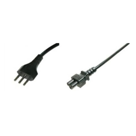 CAVO ALIMENTATORE TRIPOLARE SPINA ITA 10A 1MT (LKC510)