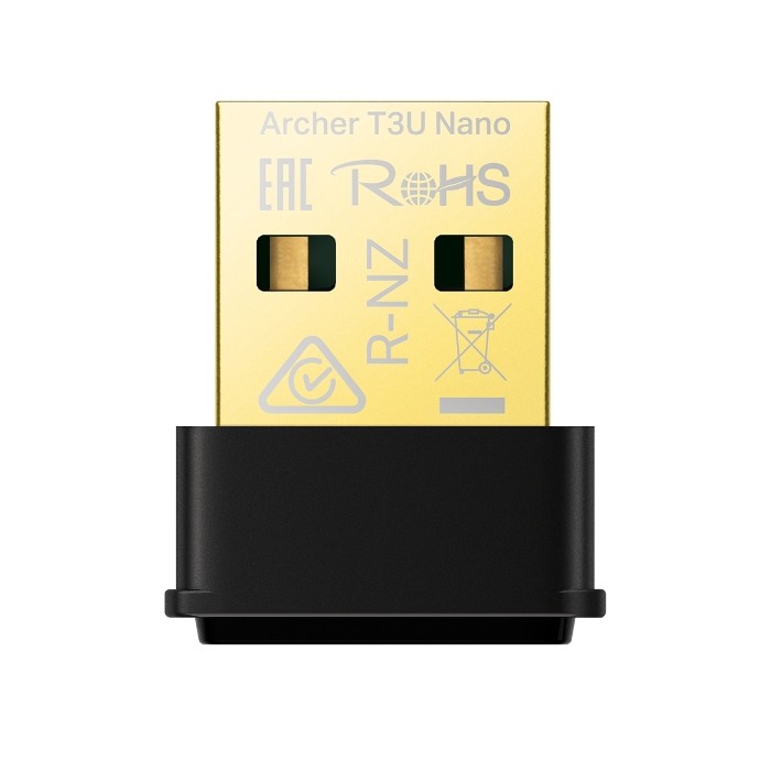 SCHEDA DI RETE WIRELESS USB 1300 MBPS ARCHER T3U NANO AC1300 MU-MIMO
