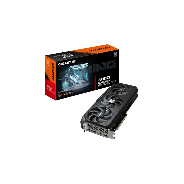 SCHEDA VIDEO RADEON RX9070 GRE GAMING OC 12G 12 GB (GV-R907GREGAMING OC-12GD 1.0)