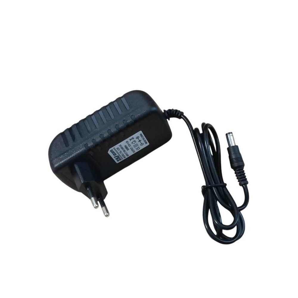 ALIMENTATORE CARICATORE 12V PER TELECAMERA 2000MA