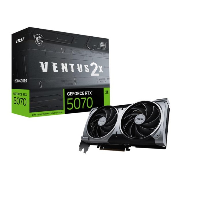 SCHEDA VIDEO GEFORCE RTX 5070 VENTUS 2X OC 12 GB (V532-003R)